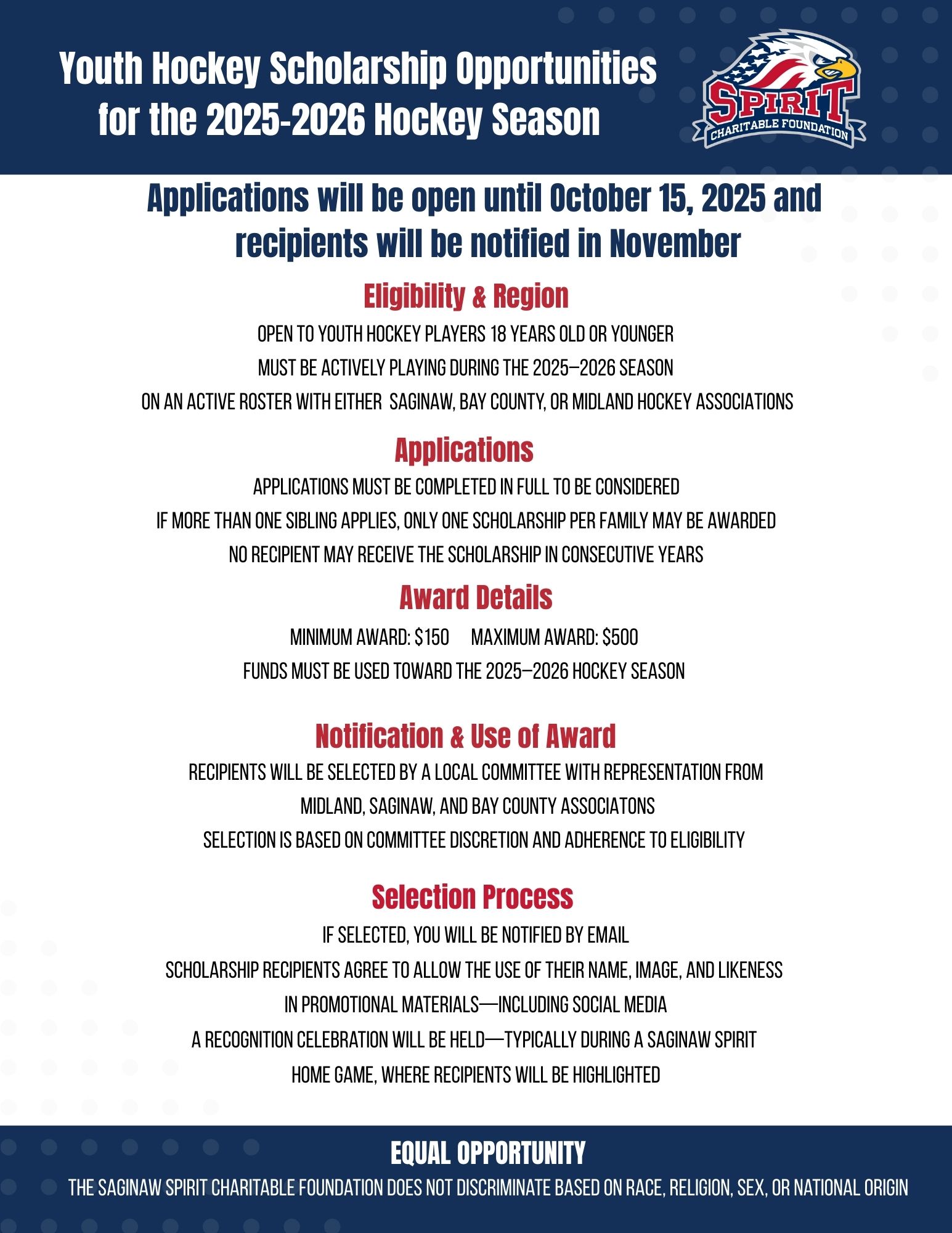 Scholarship Opportuntities for the 2025-2026 Hockey Season (3)