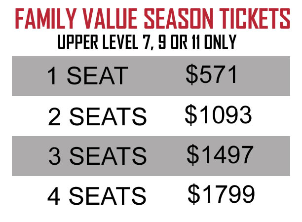 Family Value Season Tickets