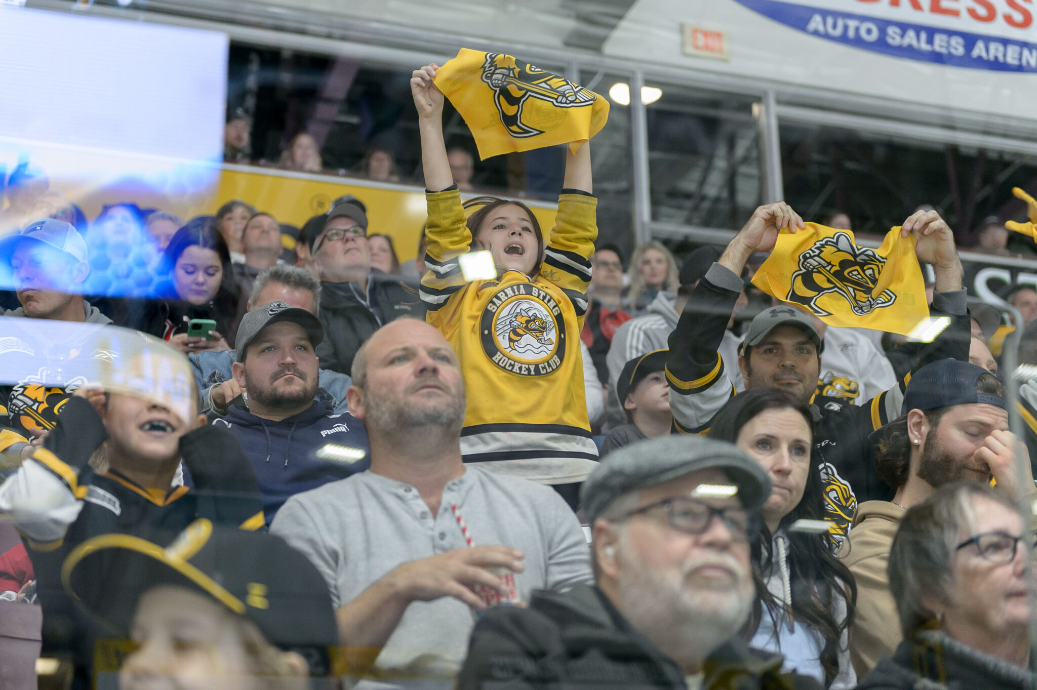 Visiting Sarnia Sting