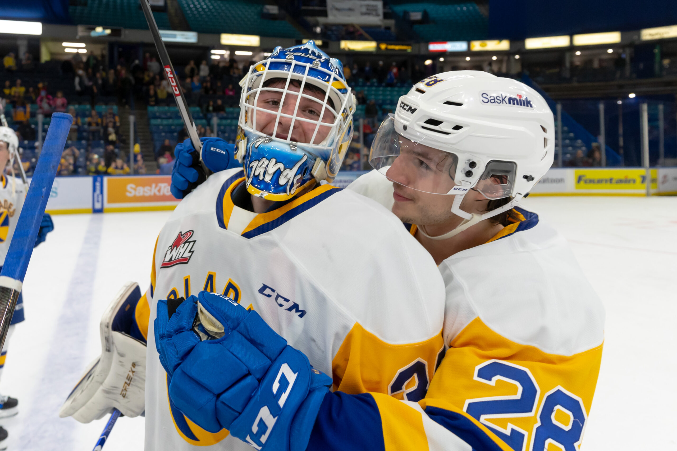 GAME 8 RECAP Gardner steals show with first shutout, Blades win 20