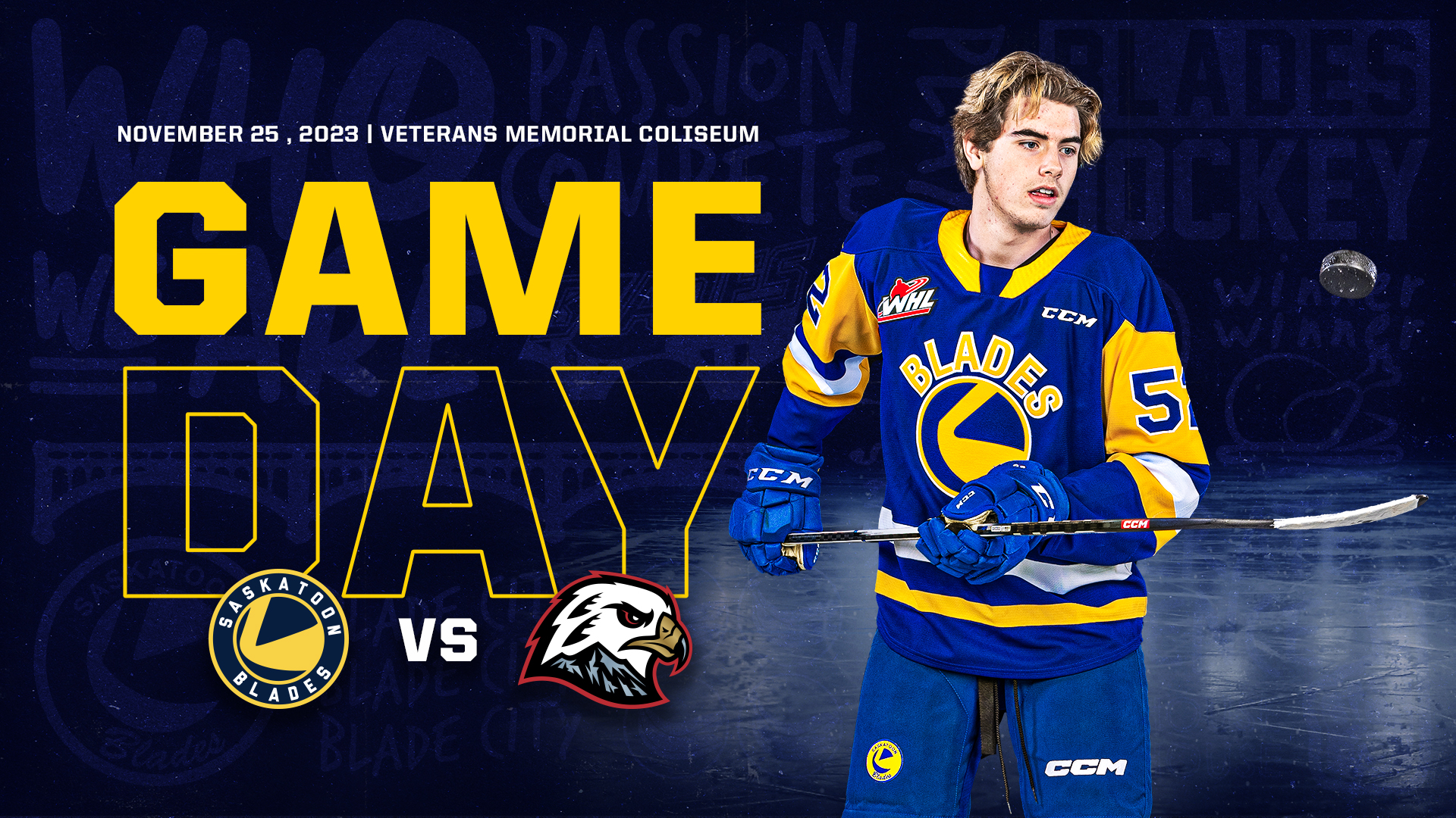 GAME 25 PREVIEW Minten makes Blades debut vs the Winterhawks BVM Sports