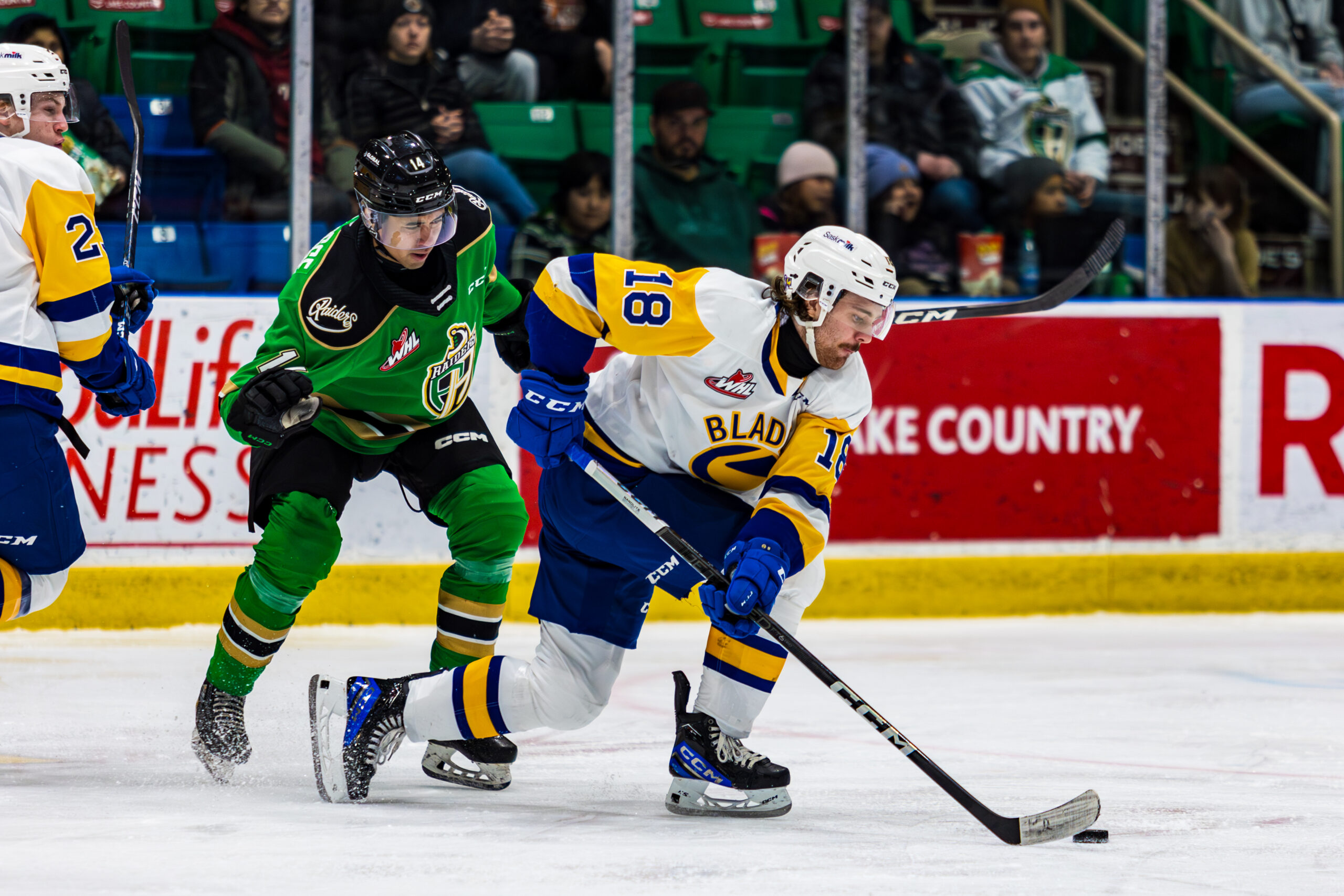 GAME 38 RECAP Blades extend point streak to 15 games, fall in