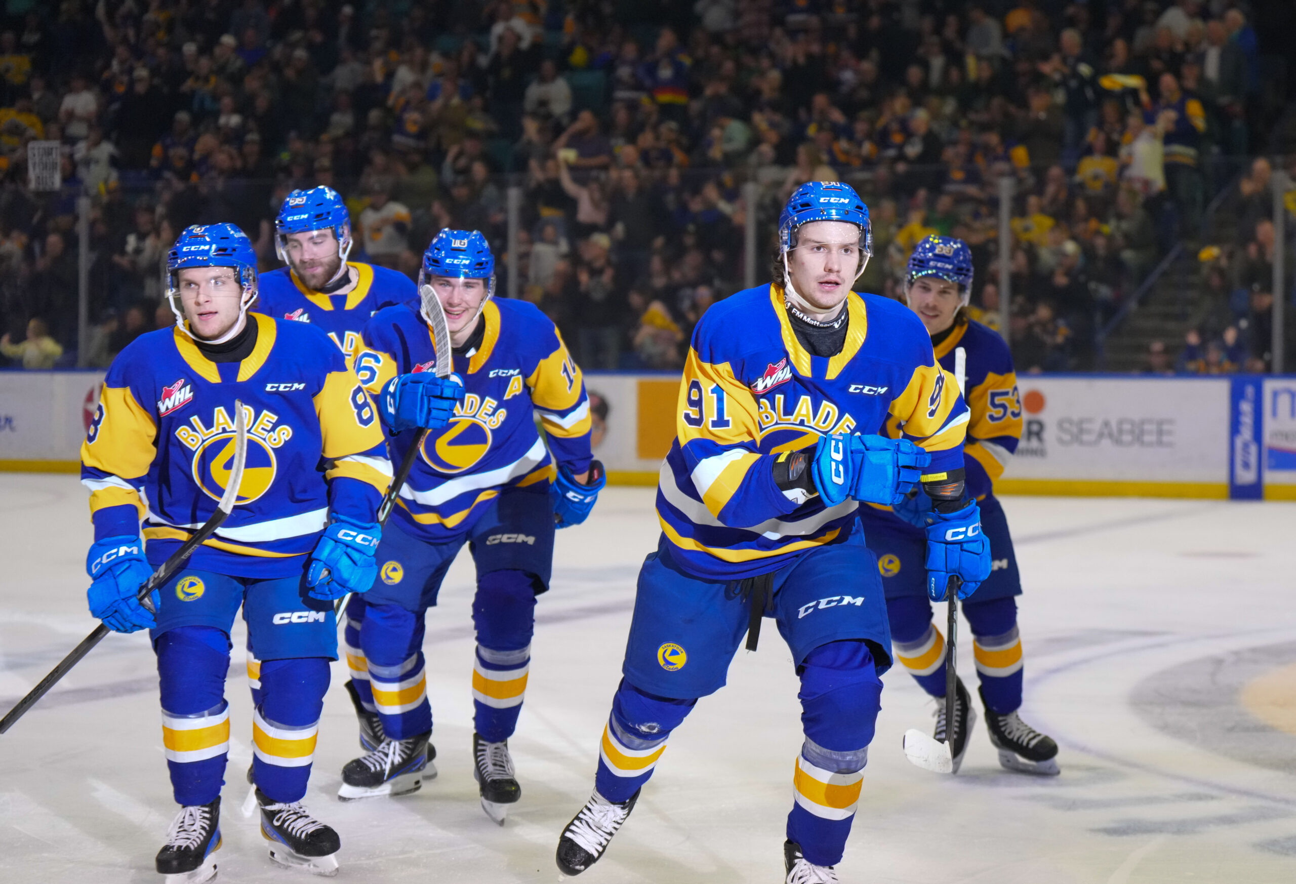 Saskatoon Blades vs Red Deer Rebels Round 2 Playoff Games 1 & 2