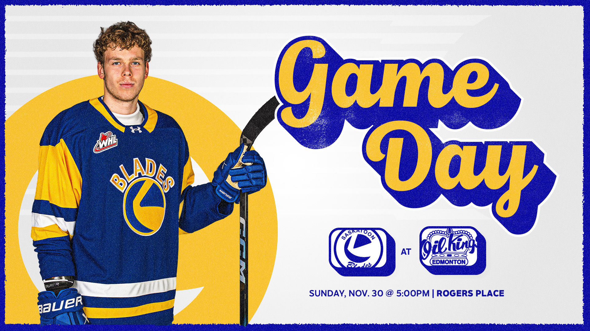 GAME 27 PREVIEW | Blades visit top-seeded Oil Kings