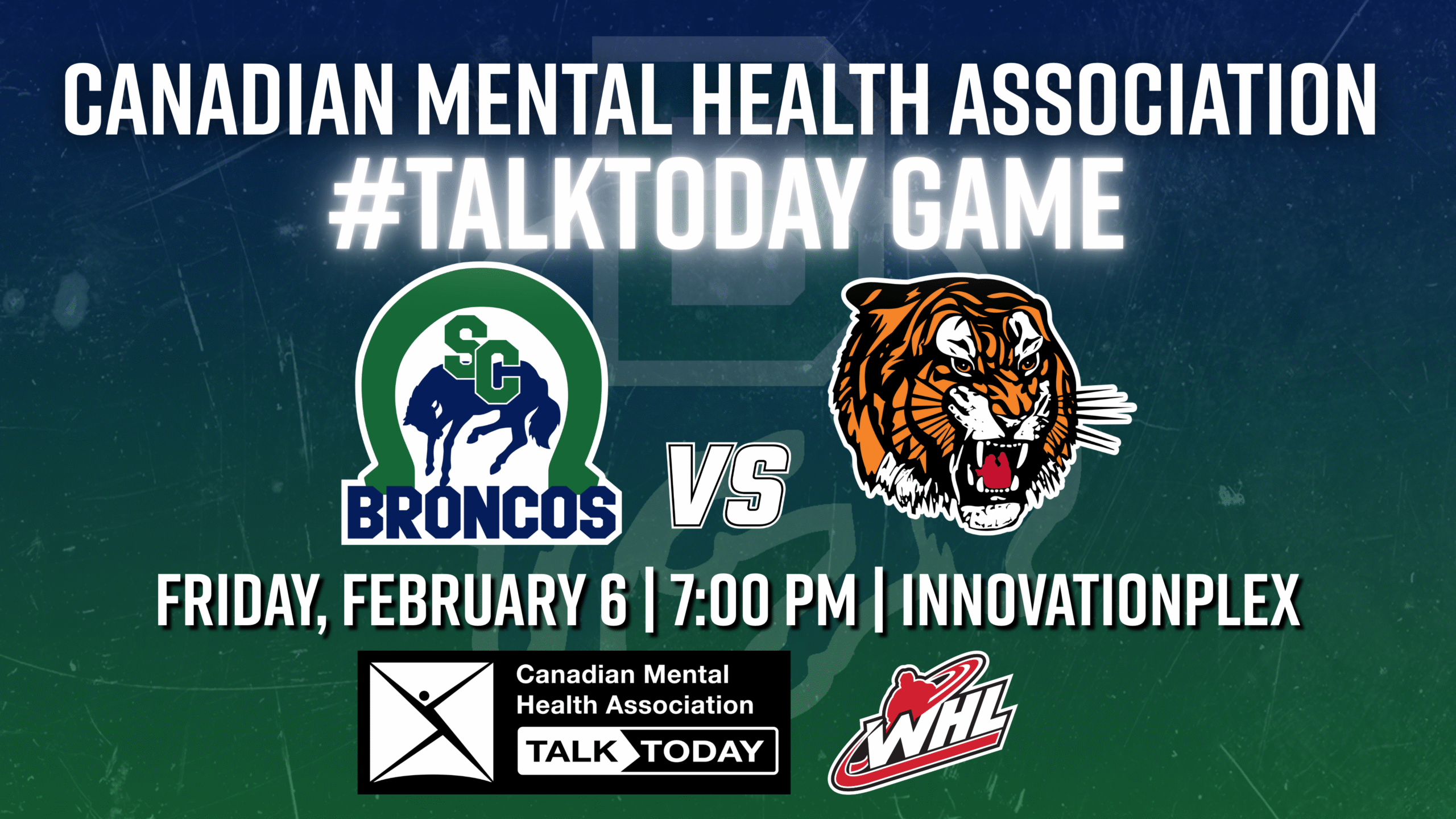Broncos and CMHA Swift Current Join Forces for Mental Health Night