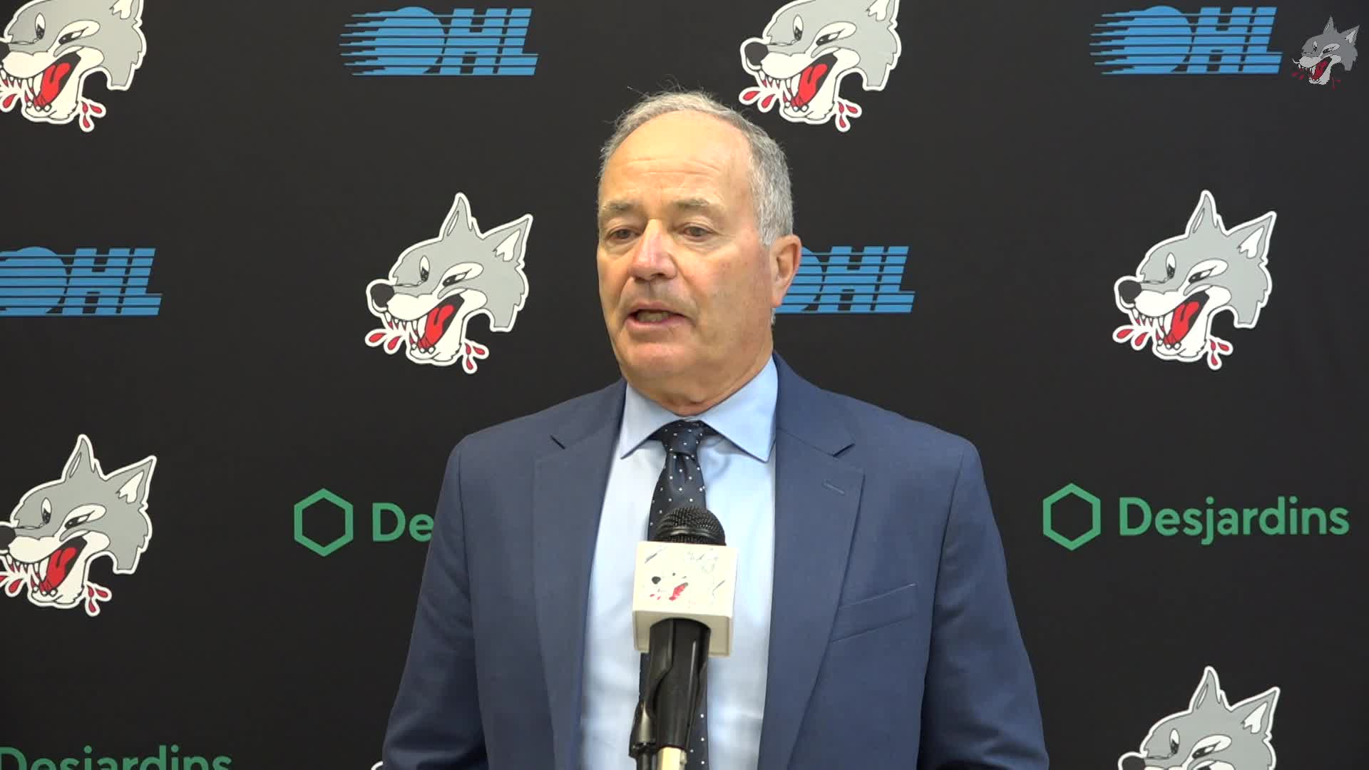 Game 8 Post Game Comments Wolves vs Steelheads Sudbury Wolves