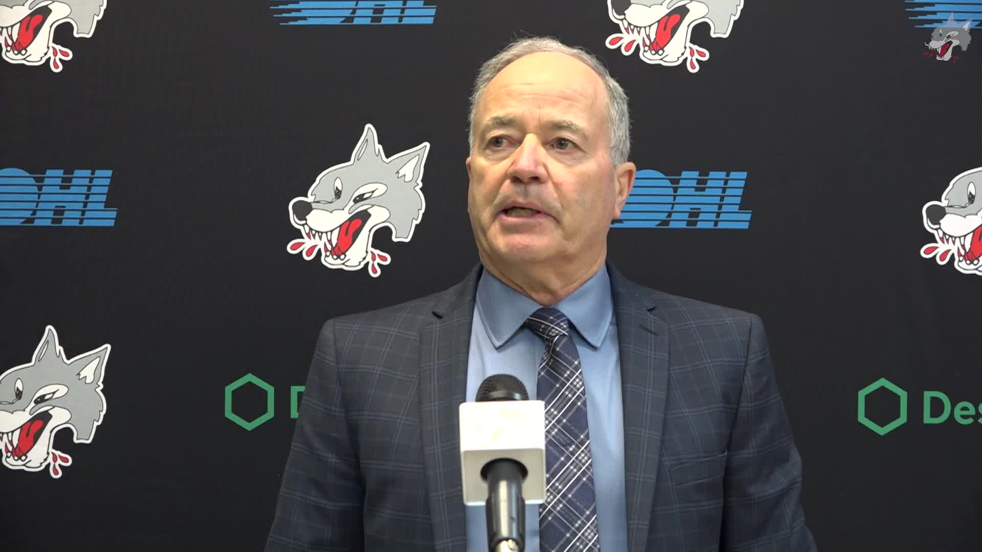 Game 49 Post Game Comments Wolves vs IceDogs Sudbury Wolves