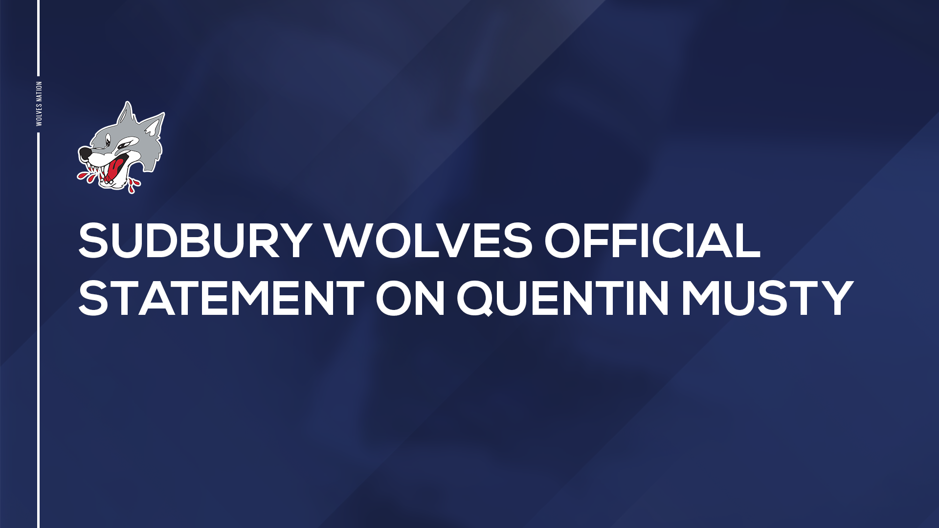 Wolves Statement – WEB