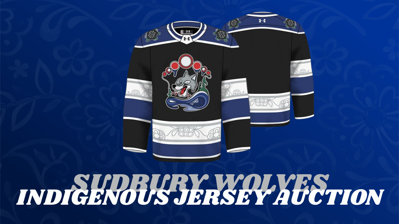 Sudbury Wolves Indigenous Jersey Auction