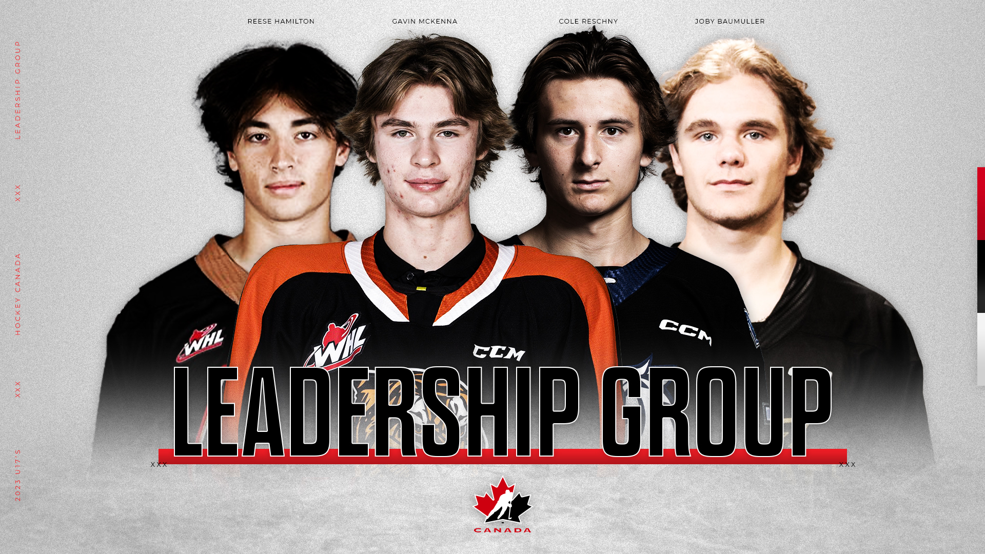 Four WHL players named to World U17 Hockey Challenge leadership groups