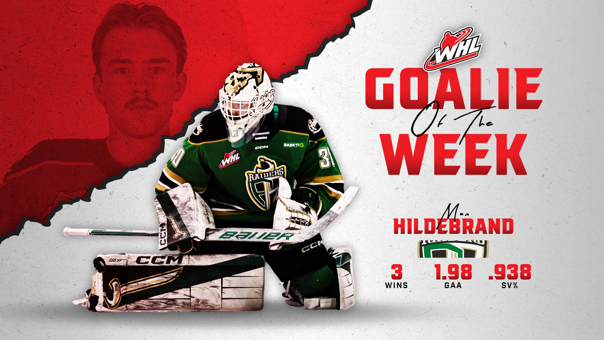 Goalie of the Week 1920 – Hildebrand
