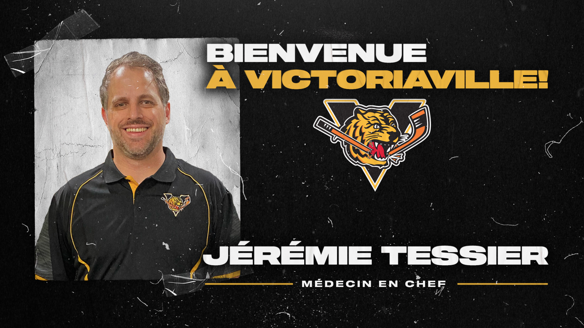 Dr Jérémie Tessier nommé médecin chef des Tigres - Les Tigres de ...