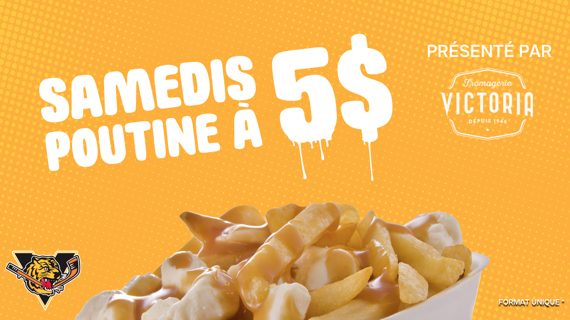 Samedis poutine à 5$