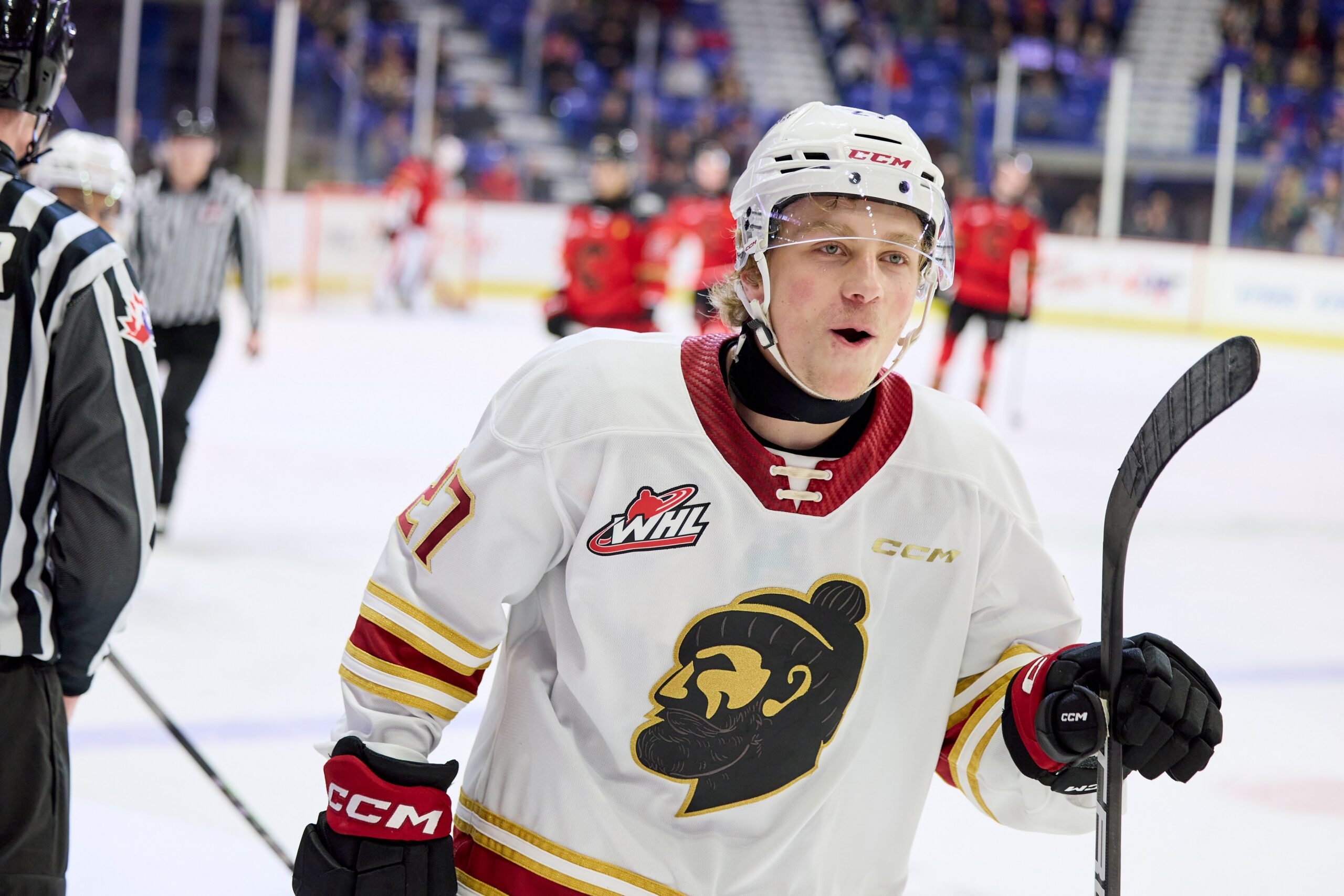 Ethan Mittelsteadt celebrating a goal
