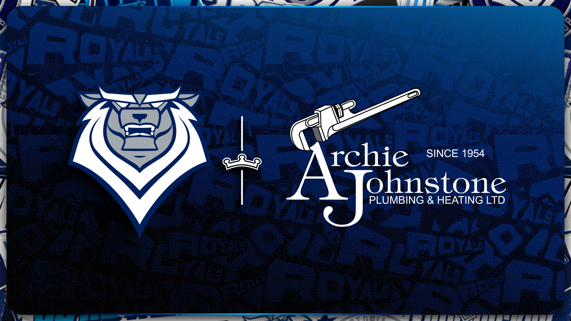 Royals Announce Partnership with Archie Johnstone Plumbing & Heating Ltd.