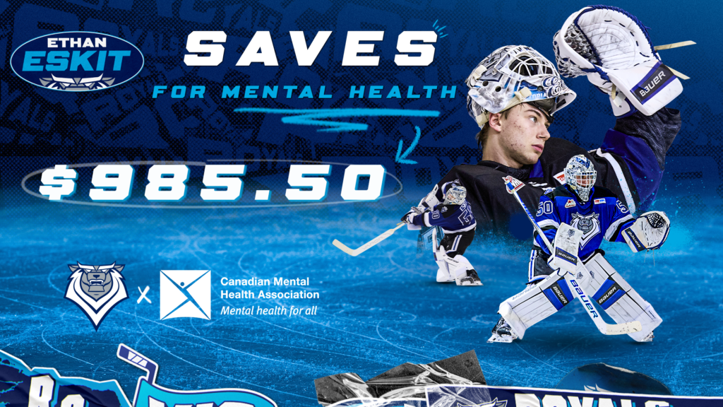 Ethan Eskit Raises $985 for CMHA Through Saves for Mental Health Campaign