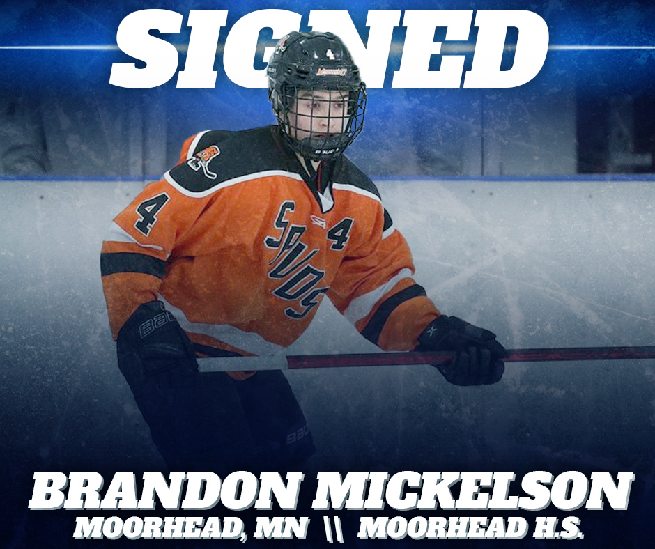 2024-25 Generic Graphic Brandon Mickelson Signed