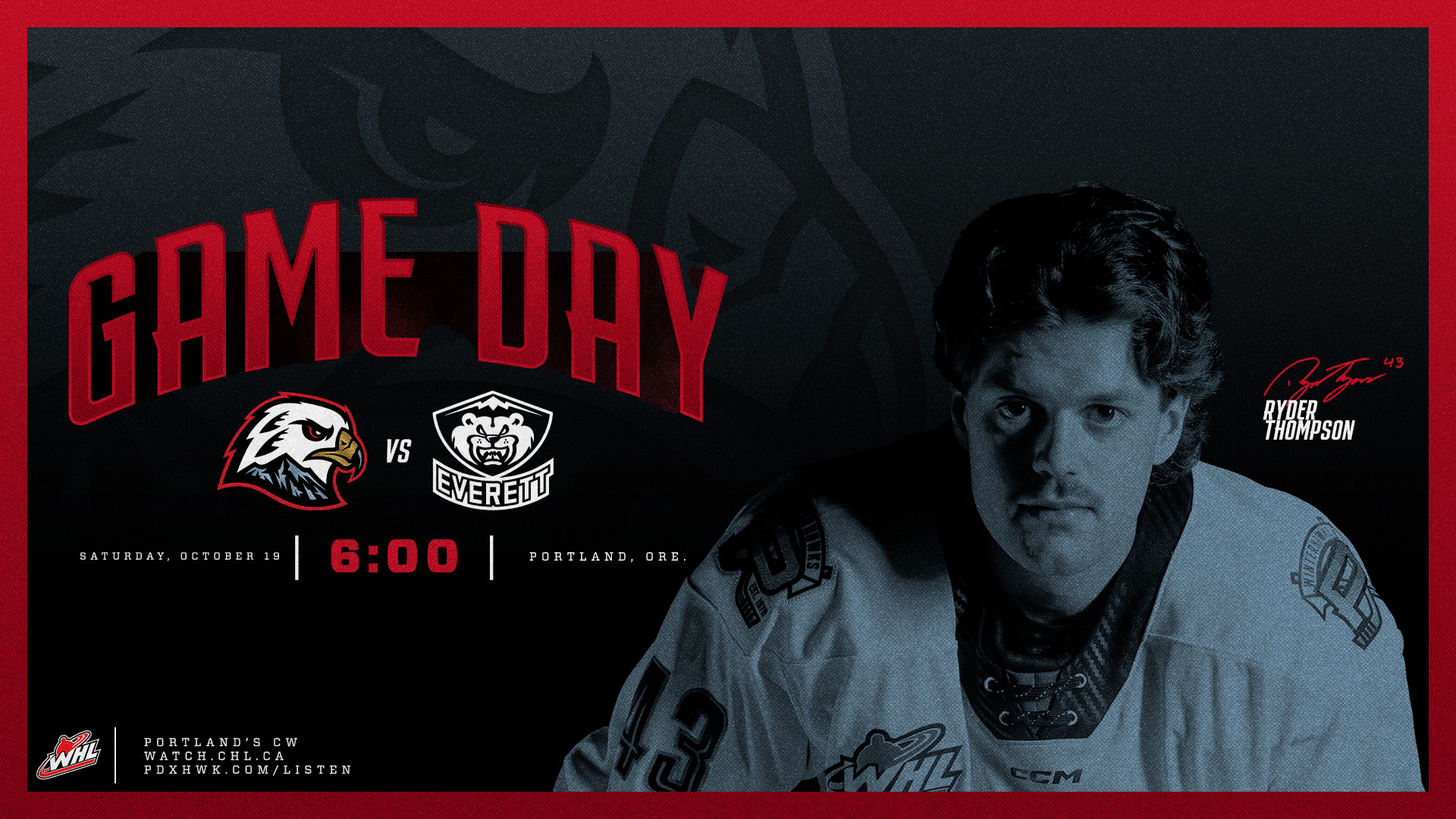 Game Day Hub Portland Winterhawks vs. Everett Silvertips BVM Sports
