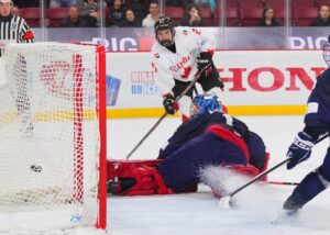 Hamilton Scores Twice as Canada Dominates Finland 7-0 at IIHF U18s