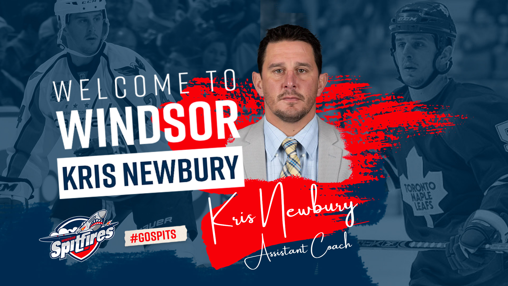 Windsor Spitfires Hire Kris Newbury as Assistant Coach Windsor Spitfires