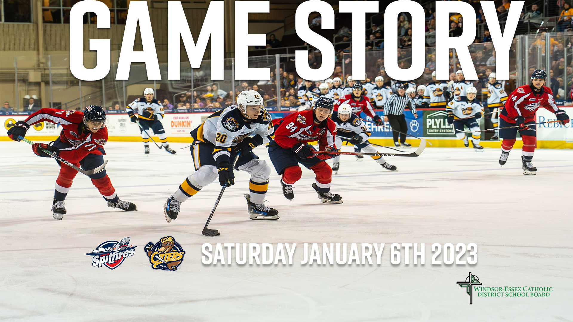 Otters Edge Spitfires in 4-3 Shootout Victory: Game Recap - BVM Sports